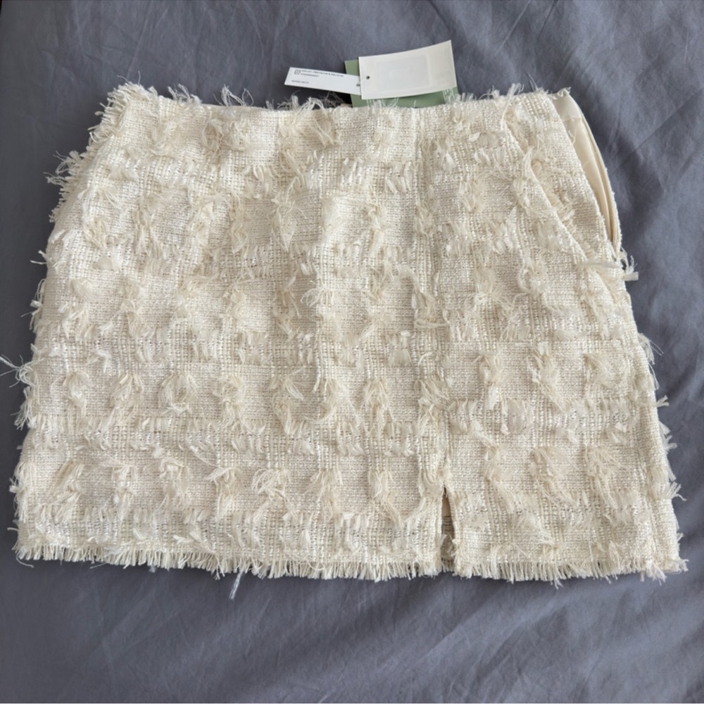 H&M Boucle Skirt